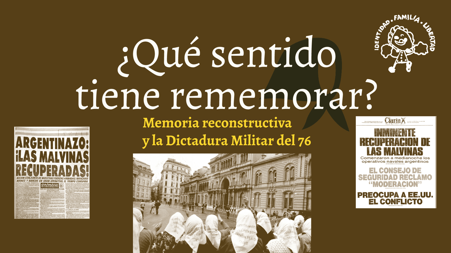 ¿Qué sentido tiene rememorar? La memoria reconstructiva y la Dictadura Militar del 76