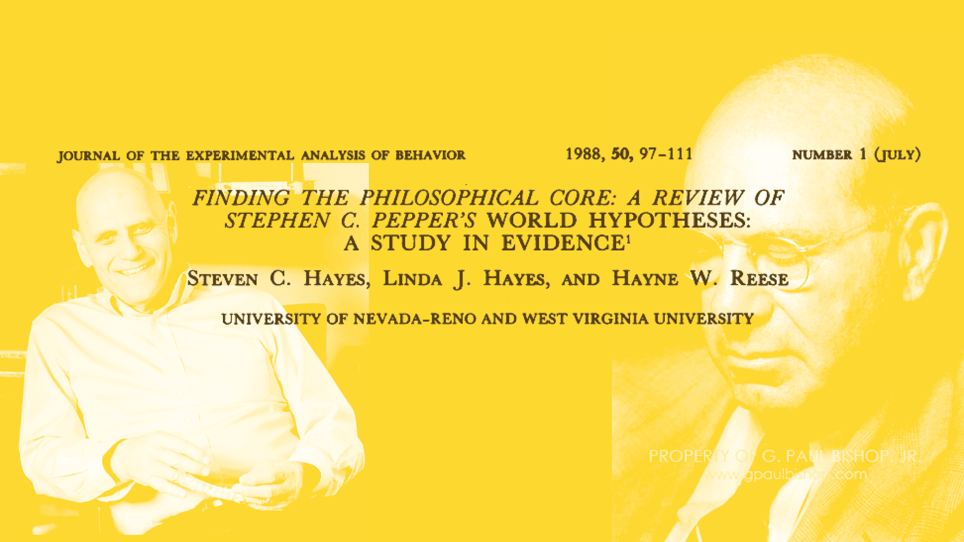 Hipótesis del mundo de S. C. Pepper